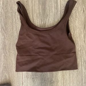 Full tilt brow ribbed tank